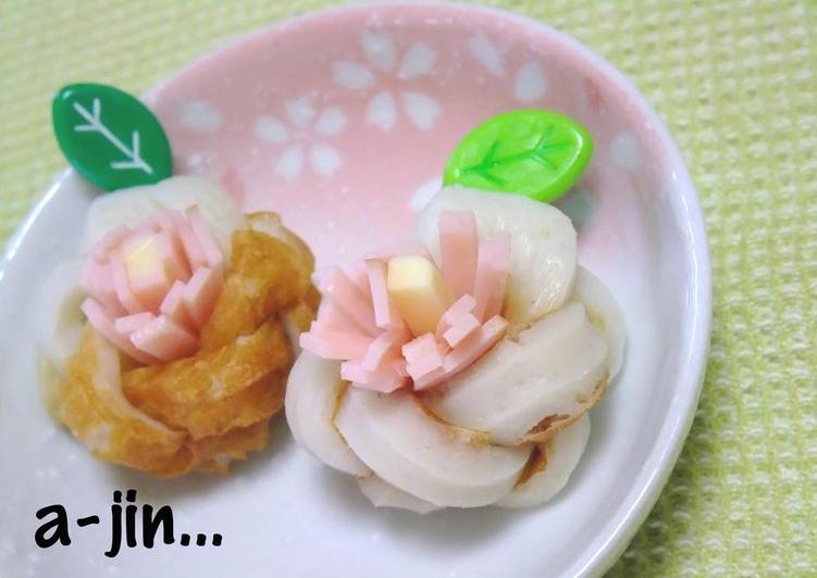 Braided Chikuwa Flowers