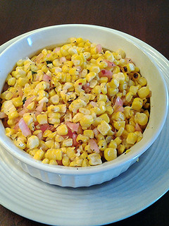 A picture of Grilled Corn Salad.