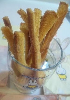 A picture of Easy ☆ Bread Crust Rusks ☆.