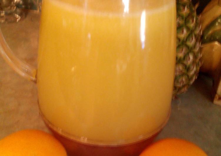 Simple Way to Prepare Quick Sunshine&#39;s freshly squeezed orange juice