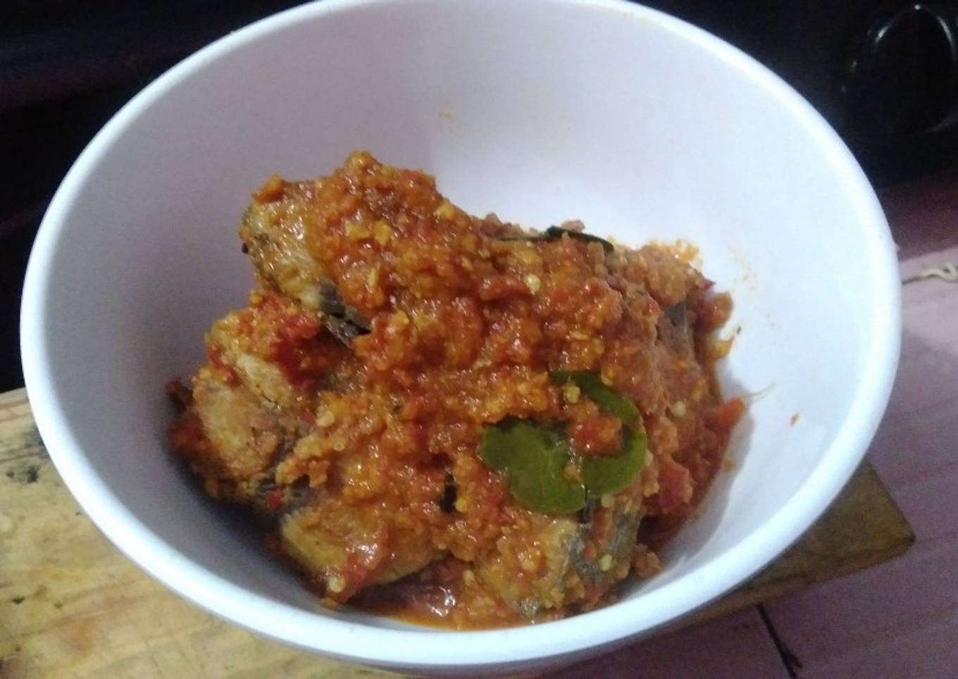 Ikan tongkol balado