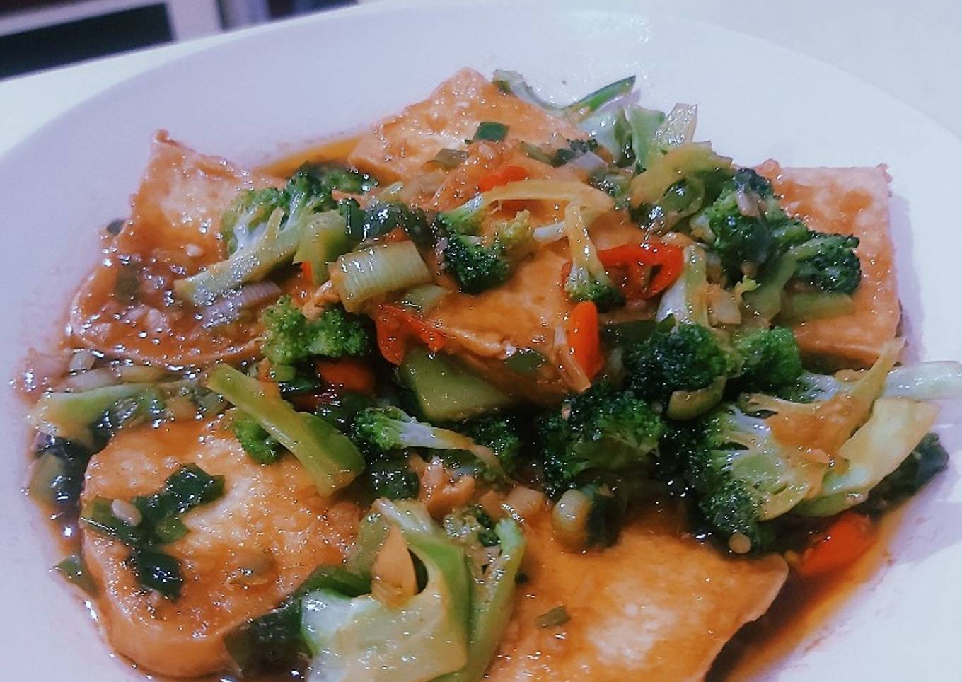 👩🏻‍🍳 Tahu Tiram Brokoli