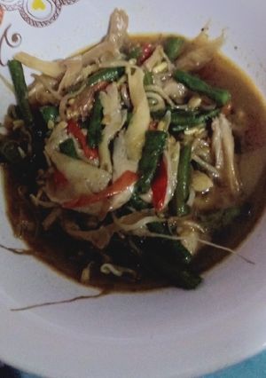 Foto resep Tumis jamur tiram,kacang dan tauge