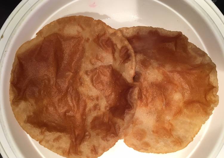 Steps to Prepare Super Quick Homemade Poori