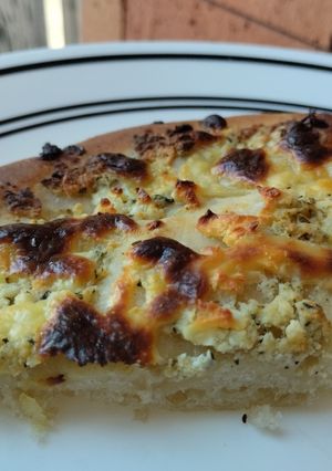 Una foto de Pan🥐🫓 de queso🧀 finas hierbas🌿🌾 y ajo🧄🍞🥧