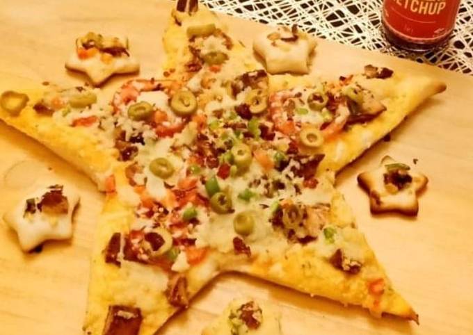 Steps to Make Super Quick Homemade Habanero steak pizza