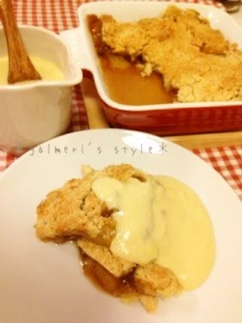 Recipe Straight from a British Home! Easy Apple Crumble which So Delicious