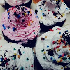 A picture of Eggless Cup cakes.