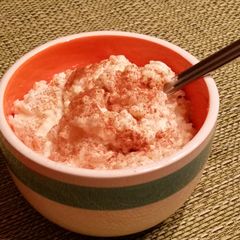 A picture of The World's Best Rice Pudding.