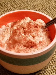 A picture of The World's Best Rice Pudding.