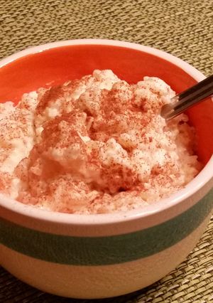 A picture of The World's Best Rice Pudding.