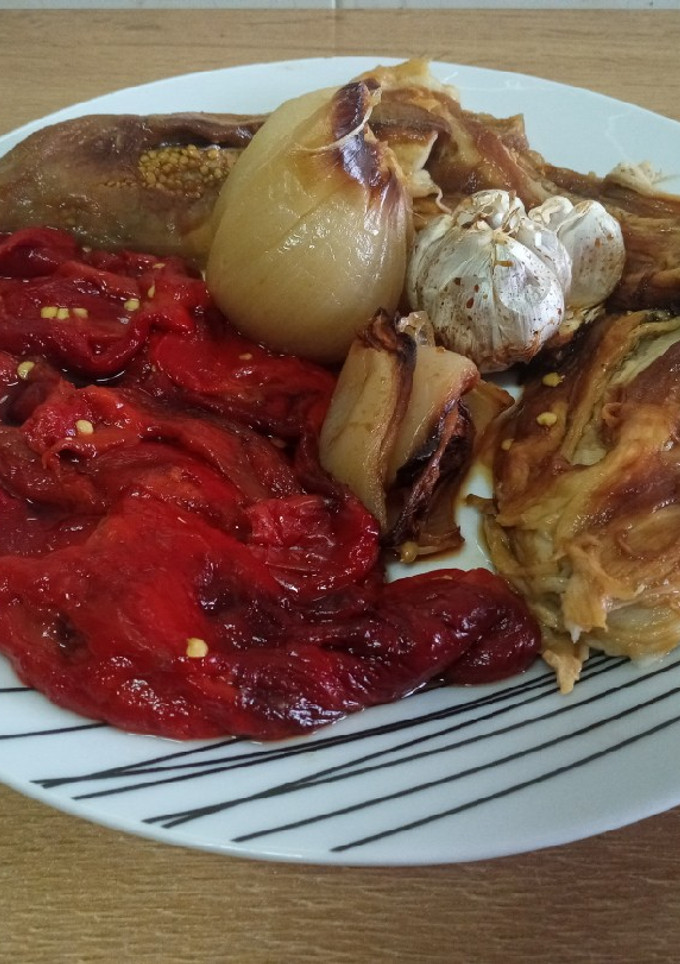 Una foto de ✅🗣📢 Escalivada de verduras al horno 🍆