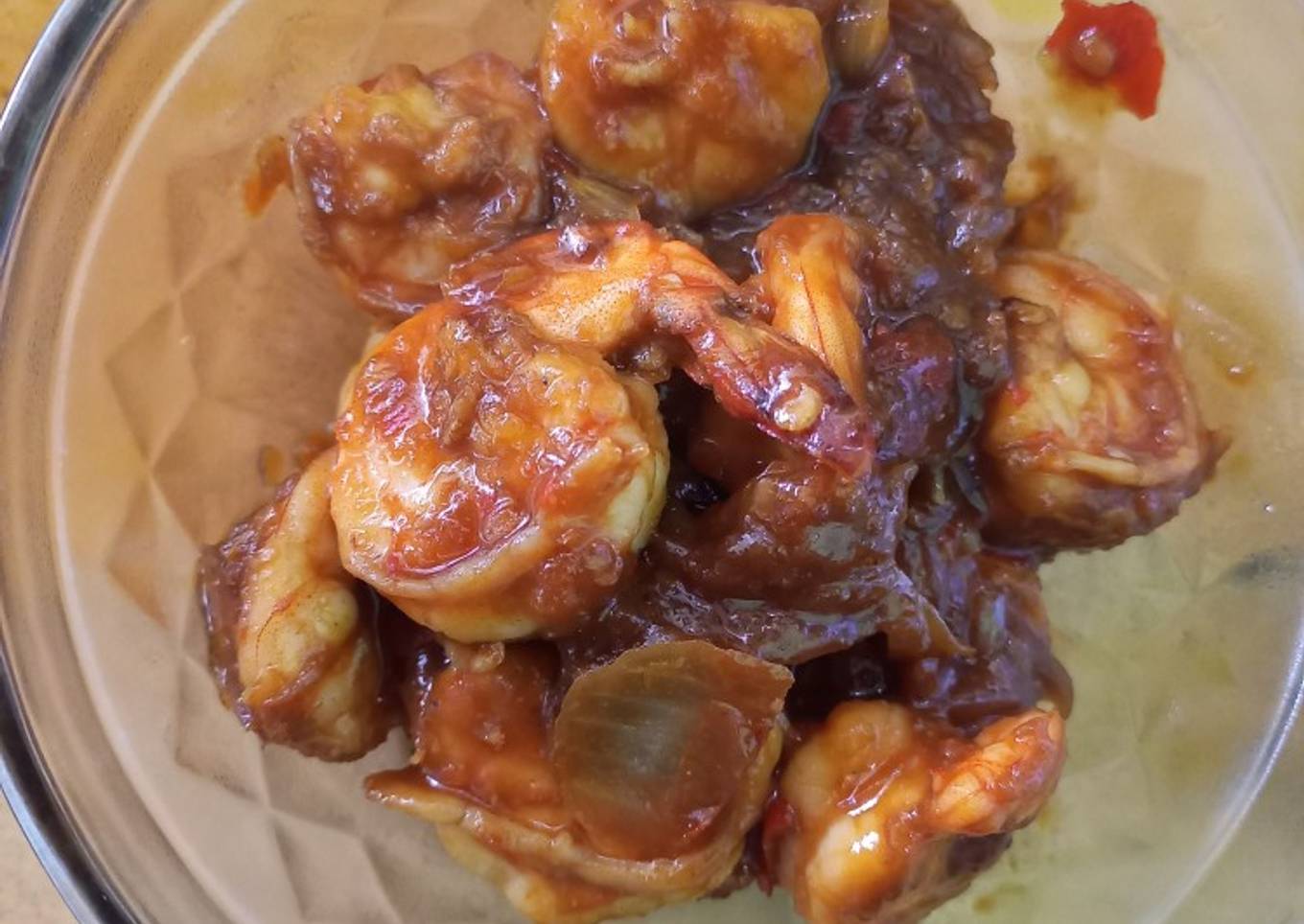 °Udang Asam Manis ala kaki lima
