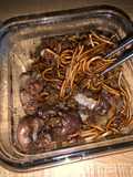 Beef Kidney Fried Noodles