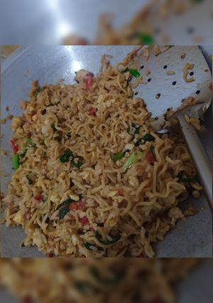 Foto resep Magelangan indomie goreng pakcoy