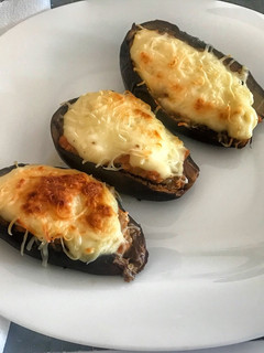 Una foto de Berenjenas rellenas