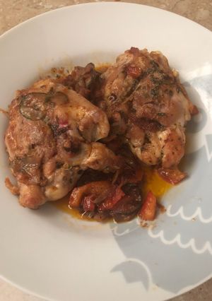 Foto principal de Pollo con verduras al orégano