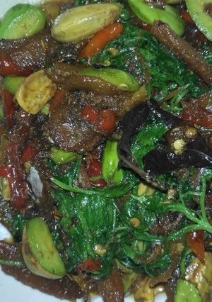 Foto resep Tumis ikaspengi (ikan asin pete kemangi)😱
