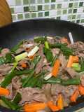 Korean beef bulgogi