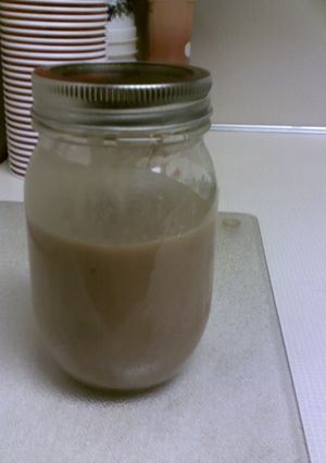 A picture of Crockpot Roux.