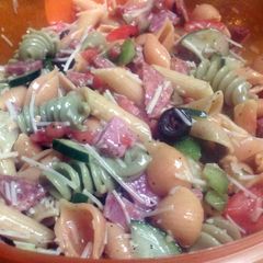 A picture of ITALLIAN PASTA SALAD.