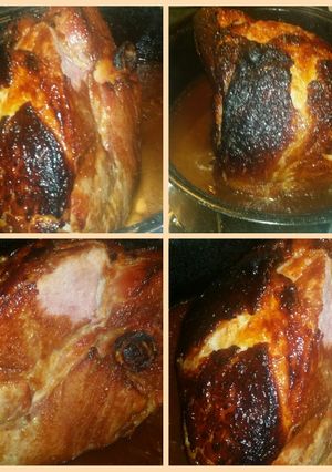 A picture of Glazed Ham.