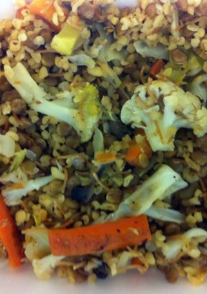 A picture of Layla's Vegetarian Majadra ????? ????.