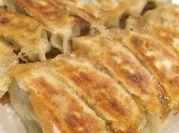 A picture of beef gyoza
