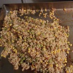 A picture of Japanese fried rice.