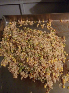 A picture of Japanese fried rice.