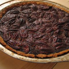 Molasses-Pecan Pie A picture of Molasses-Pecan Pie.