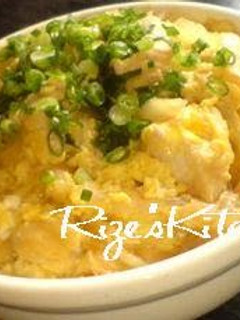 A picture of Ridiculously Simple Oyako-don: Chicken and Egg Rice Bowl.