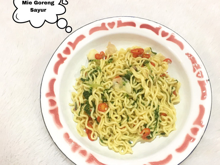 Bagaimana Membuat Mie Goreng Sayur sederhana Anti Gagal