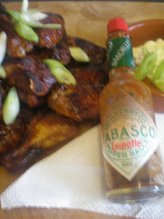 A picture of Real Simple BBQ Hot Wings.
