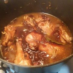 A picture of Chicken Adobo.