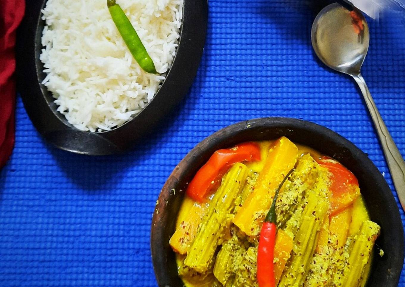 Drumstick with Mustard Coconut Gravy