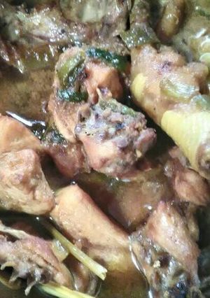 Foto resep Ayam untuk makan mie ayam/nasi