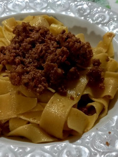 Foto di Pappardelle al sugo di cinghiale
