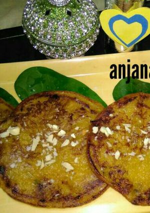A picture of Mango malpua #monsoon.