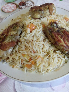 صورة لوصفة أرز بالشعيرية