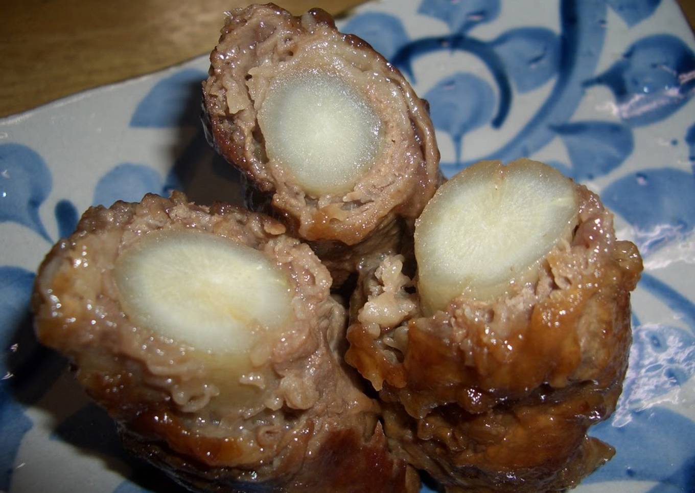 Beef Wrapped Burdock