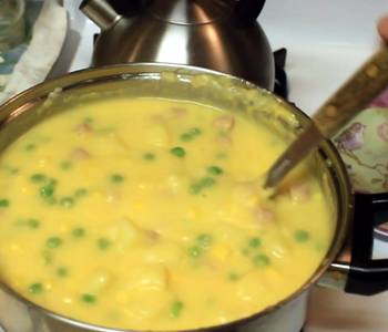 Without Fail Making Recipe Ham  Cheddar Soup Delicious