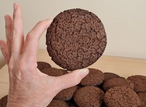 Una foto de Polvorones de chocolate