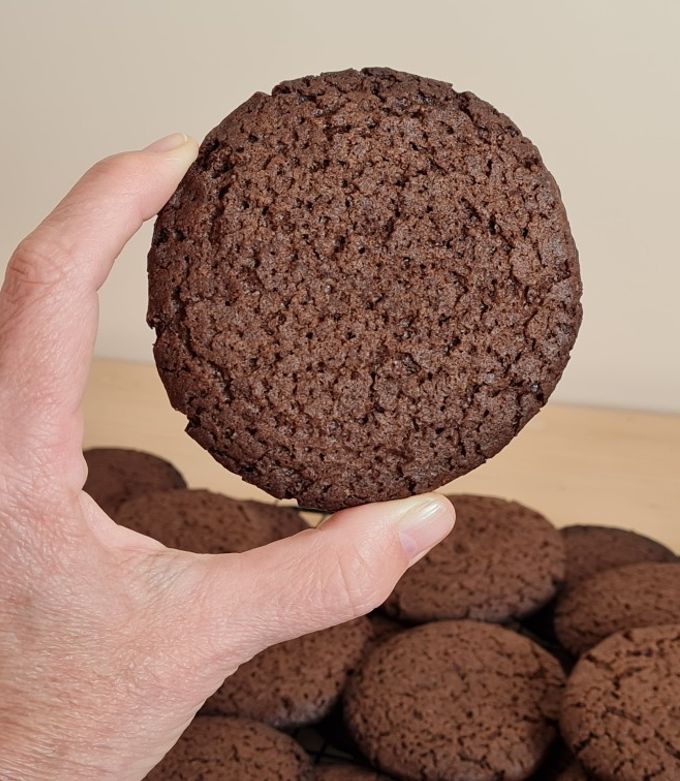 Una foto de Polvorones de chocolate