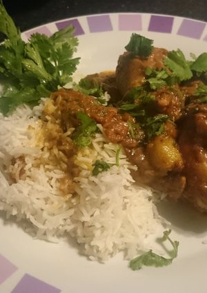 A picture of Chicken Jalfrezi.