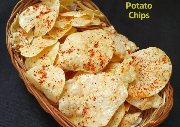 Sun dried Potato Chips