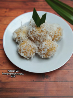Foto resep Klepon ubi kuning