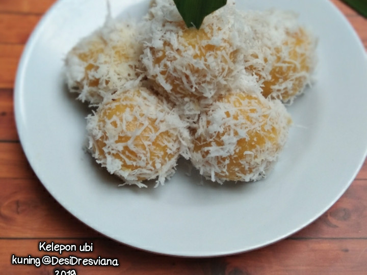 Ternyata begini loh! Resep membuat Klepon ubi kuning yang spesial