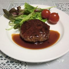Extremely Juicy! Light and Tender Hamburger Steaks A picture of Extremely Juicy! Light and Tender Hamburger Steaks.