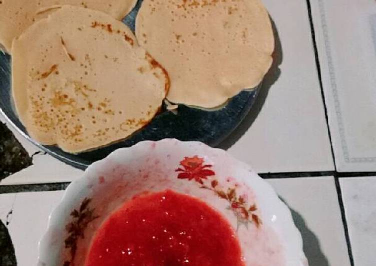 Crepes rápidos y ricos (un desayuno saludable)